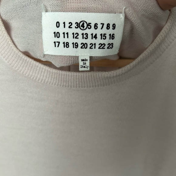 Maison Margiela 100% light pink top - Picture 4 of 5